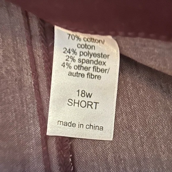 Maurices Skinny Stretch Jeggings in Plum Purple - Picture 6 of 6